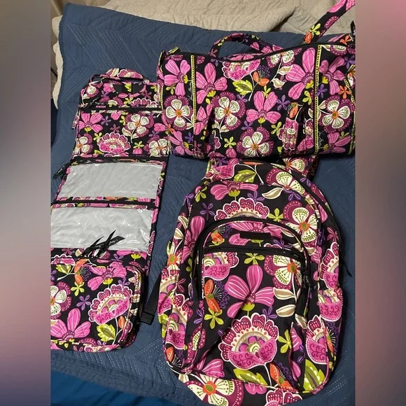 Vera Bradley travel set